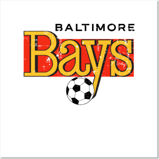 1967 Baltimore Bays Vintage Soccer Posters and Art